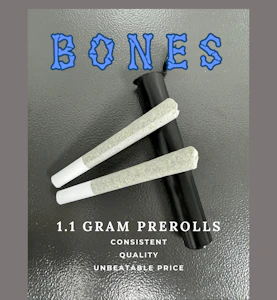 BONES BY: PLANT NERD - California Rollz (1G Pre-Roll) Adult-Use