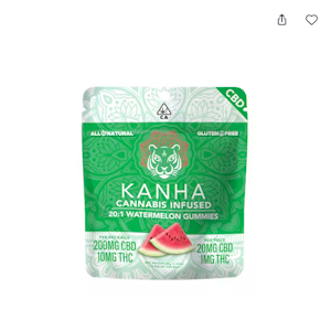 KANHA - [Kanha] Gummies - 210mg - Watermelon 20:1 (CBD:THC)