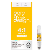 [CARE BY DESIGN] CBD CARTRIDGE - 1G - 4:1