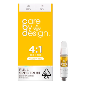 CARE BY DESIGN - [CARE BY DESIGN] CBD CARTRIDGE - 1G - 4:1