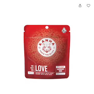 KANHA - [Kanha] Nano Gummies - 200mg - Raspberry Rose 2:1:1 (THC:THCV:CBG)