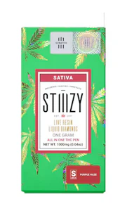 STIIIZY - [Stiiizy] Live Resin AIO - 1g - Purple Haze (S)