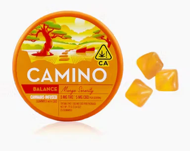 Camino - [CAMINO] CBD GUMMY - 100MG - MANGO SERENITY 1:1 (H) Main Image