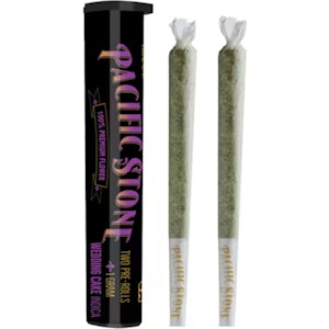 PACIFIC STONE - [PACIFIC STONE] Preroll 2 Pack - 1g - Wedding Cake (I)