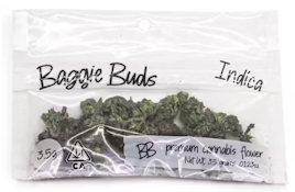 [BAGGIE BUDS] FLOWER - 3.5G - PURPLE PUNCH (I)