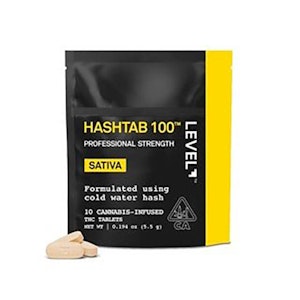LEVEL - Sativa Hashtab 100 Professional Strength 
