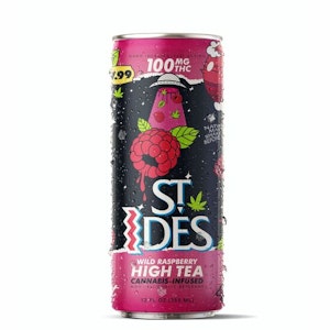 ST IDES - [ST IDES] THC TEA - 100MG - WILD RASPBERRY (H)