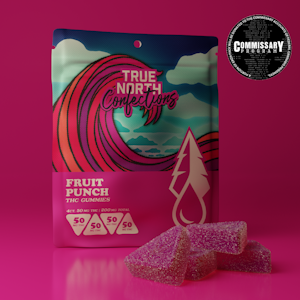 TRUE NORTH COLLECTIVE - FRUIT PUNCH 4X50MG VEGAN GUMMIES ADULT-USE