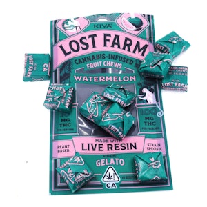 LOST FARM - LOST FARM | WATERMELON ICE CREAM ROSIN - 10PK | EDIBLE | 100MG