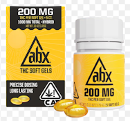 [ABX]  THC SOFT GELS - 1000MG TOTAL (200MG EACH) - 5 COUNT (H)