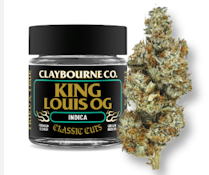 [CLAYBOURNE] FLOWER - 3.5G - KING LOUIS OG  (I)
