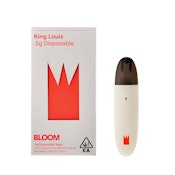 Bloom - King Louis Half Gram Indica Surf Disposable Vape