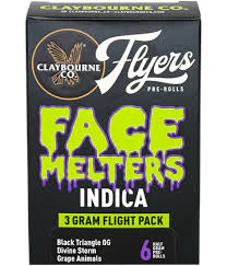 Claybourne Co. - [CLAYBOURNE] FLYERS 6PK PREROLLS - 3G - FACE MELTERS (I) Main Image