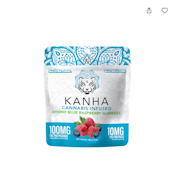 [KANHA] THC GUMMY - 100MG - CLASSIC - BLUE RASPBERRY  (H)