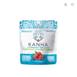 KANHA - [KANHA] THC GUMMY - 100MG - CLASSIC - BLUE RASPBERRY  (H)