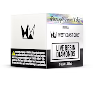 [WEST COAST CURE] DIAMONDS - 1G - PINEAPPLE POUND CAKE (I)