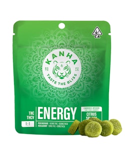 KANHA - Kanha | Energy | Citrus Splash | THCV 1:1 | Nano Gummies