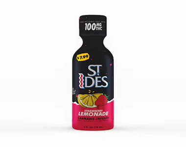 Raw Garden - [St Ides] Shot - 100mg - Strawberry Lemonade (H)
