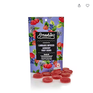 SMOKIEZ - [Smokiez] CBN FRUIT CHEWS - 100MG - JAMBERRY 1:1 (I)