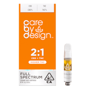 [CARE BY DESIGN] CBD:THC CARTRIDGE - 1G - 2:1