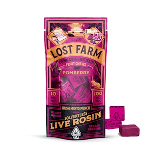 KIVA - Lost Farm Pomberry Live Rosin Chews