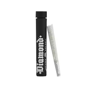 HEAVY HITTERS - [HEAVY HITTERS] Diamond Infused Preroll - 1g - Lemon Tree (S)
