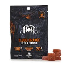 Heavy Hitters - [Heavy Hitters] THC Gummies - 100MG - Blood Orange (H) Main Image