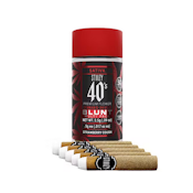 [STIIIZY] INFUSED BLUNT 5 PACK - 2.5G - 40S STRAWBERRY COUGH (S)