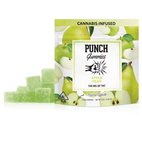 Punch - [Punch] Gummies - 100mg - Apple Pear (H) Main Image