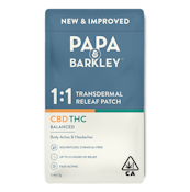 Papa & Barkley | 1:1 CBD:THC | Releaf Patch |