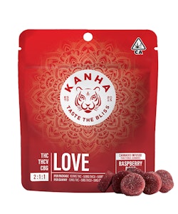 KANHA - Kanha | Love | Raspberry Rose | 2:1:1 | Nano Gummies 