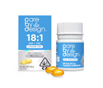 [CARE BY DESIGN] CBD SOFT GELS - 18:1 - 10CT