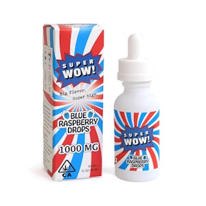 SUPER WOW - Super Wow! | Blue Raspberry | Drops | 1000mg