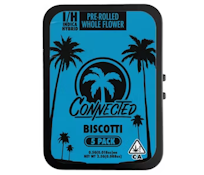 [CONNECTED] PRE ROLL 5 PACK - 2.5G - BISCOTTI (I/H)