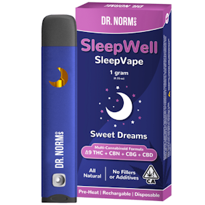 DR. NORM'S - Dr. Norm's - Sleep Well All In One Vape 1g