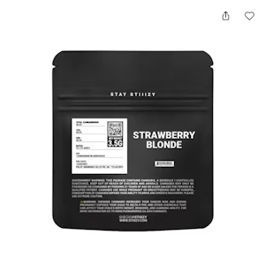 STIIIZY - [STIIIZY] BLACK LABEL FLOWER - 3.5G - STRAWBERRY BLONDE (H)