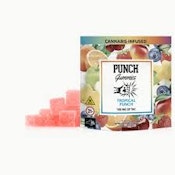 [PUNCH] THC GUMMIES - 100MG - TROPICAL PUNCH (H)