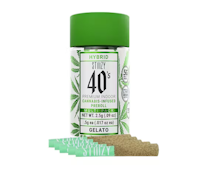 [STIIIZY] INFUSED PREROLL 5PK -  2.5G - GELATO (H)