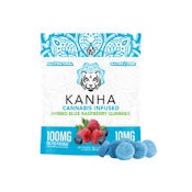 [KANHA] THC GUMMIES - 100MG - BLUE RASPBERRY (H)