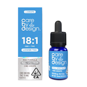 [CARE BY DESIGN] FULL SPECTRUM TINCTURE - 18:1 CBD:THC -  15ML