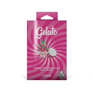 GELATO - DRAGON FRUIT | HYBRID | 1G VAPE CART ADULT-USE