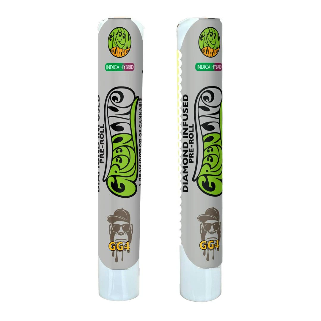 Greenline - [GREENLINE] DIAMOND INFUSED PREROLL - 1G - GG4 (I/H) Main Image