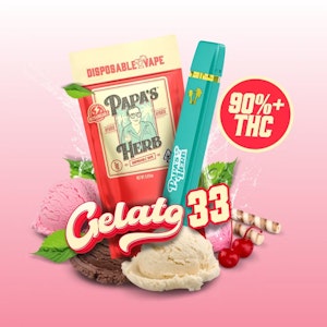 PAPAS HERB - PAPAS HERB | GELATO 33 - AIO | CARTRIDGE | 1G