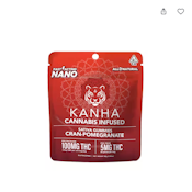 [KANHA] THC GUMMY - 100 MG - NANO - CRAN POMEGRANATE (S)