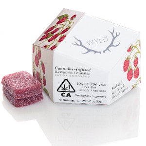 WYLD - [Wyld] Gummies - 100mg - Raspberry (S)