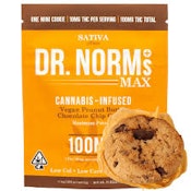 [DR NORMS] SINGLE THC COOKIE - 100MG - PEANUT BUTTER CHOCOLATE CHIP (S)