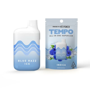 [TEMPO] ALL IN ONE - 1G - BLUE RAZZ ICE (I)