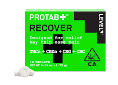 [LEVEL] PROTAB 10 PACK - THCA:CBDA:CBG:CBC - RECOVER