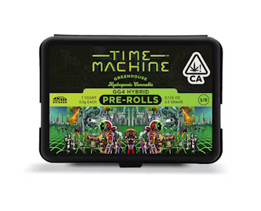 TIME MACHINE - [TIME MACHINE] PREROLL 7 PACK - 3.5G - GG4 (H)