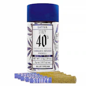 [STIIIZY] Infused Preroll 5 Pack - 2.5g - BLUE DREAM (S)